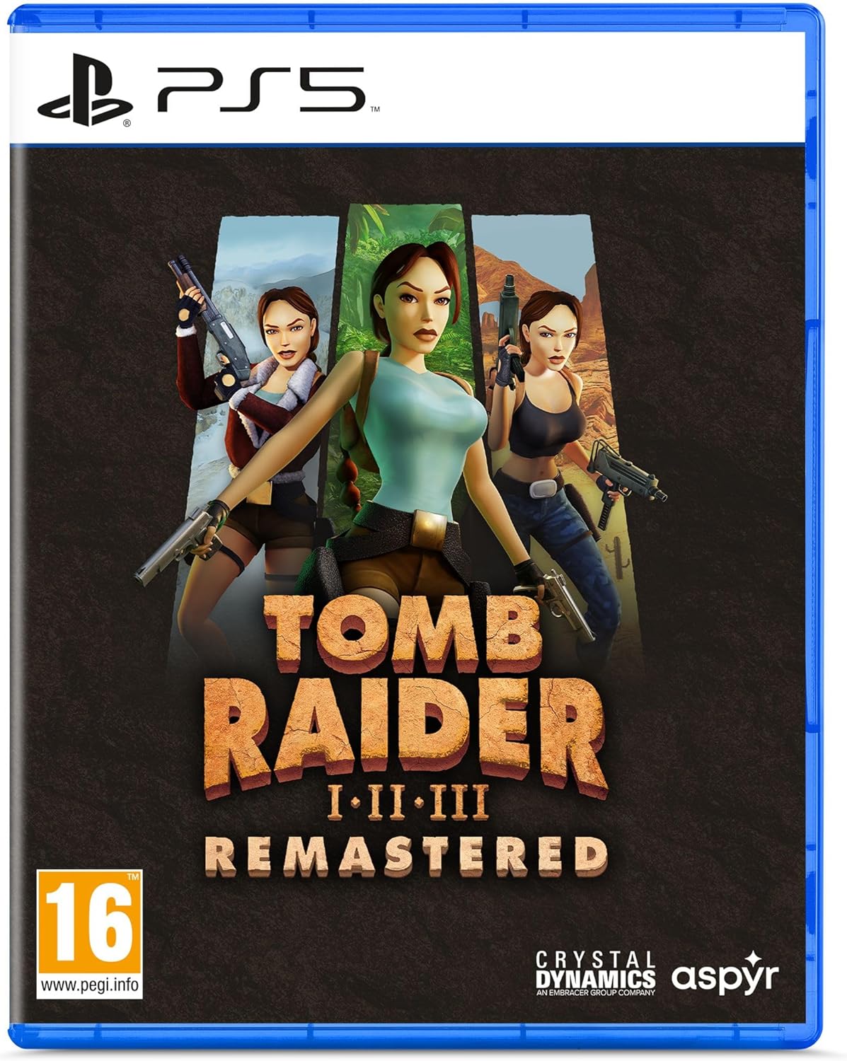 Tomb Raider 1-3 Remastered بطولة لارا كروفت - PS5