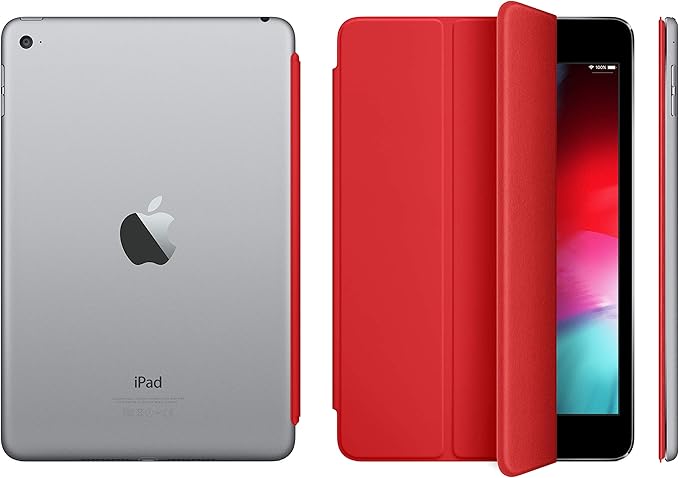 غطاء Apple Smart Cover (لجهاز iPad mini 4) - (المنتج) أحمر 