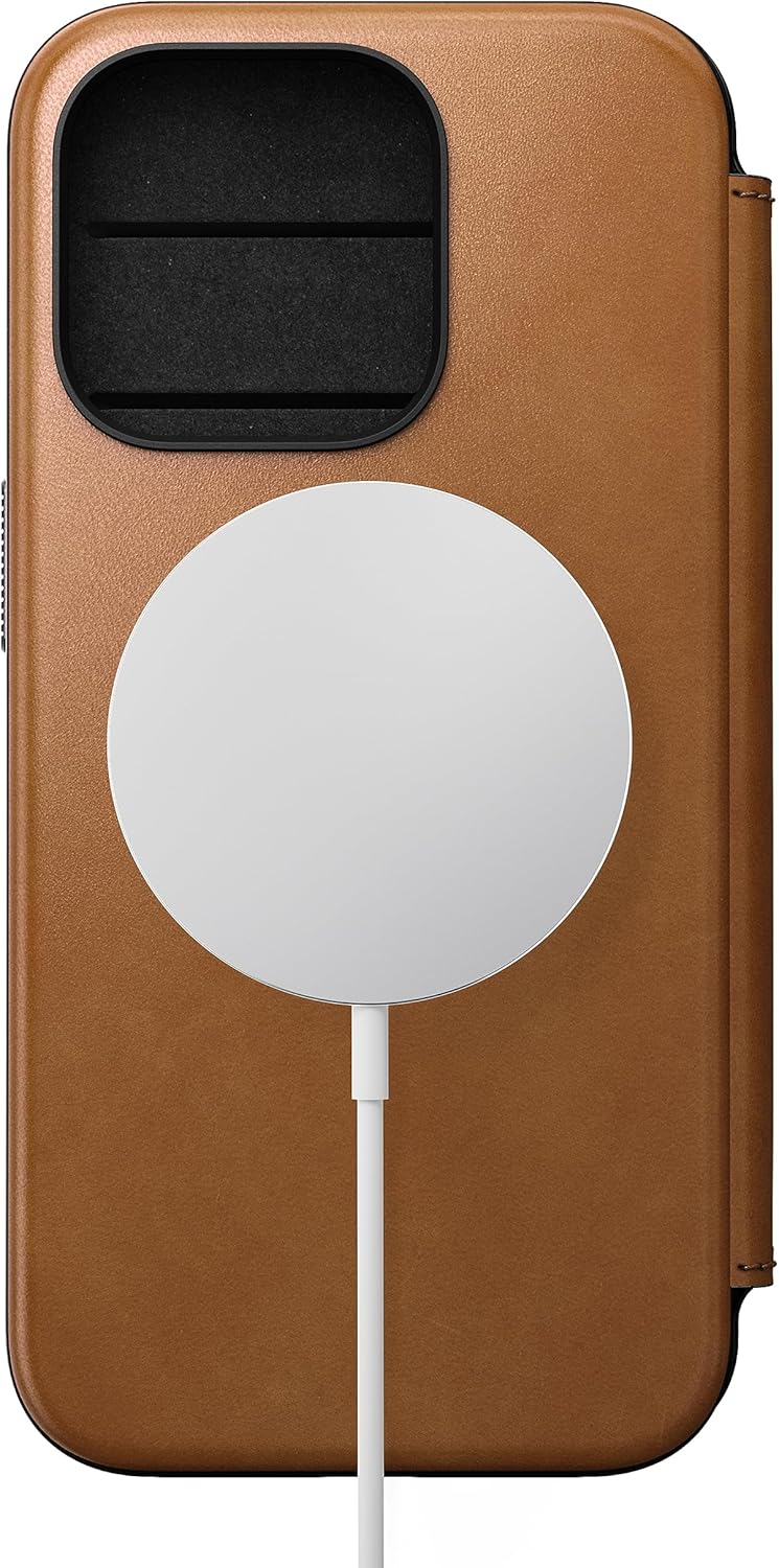 Nomad Modern Leather Folio - iPhone 15 Pro | Engli