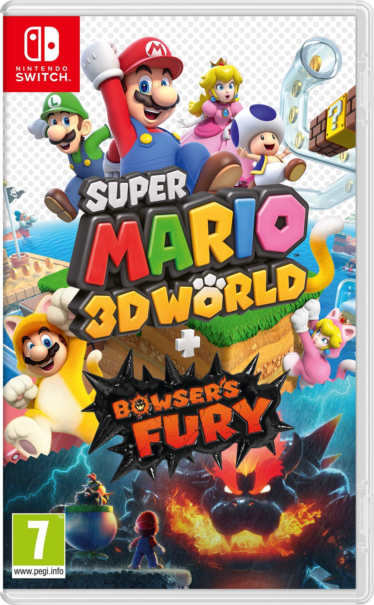 Super Mario 3D World + Bowser's Fury (Nintendo Switch) (النسخة الأوروبية)