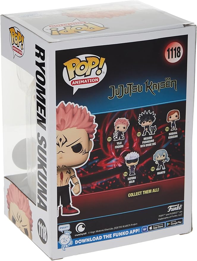 Pop! Animation: Jujutsu Kaisen – Sukuna with Heart w/Chase (GW)(Exc)