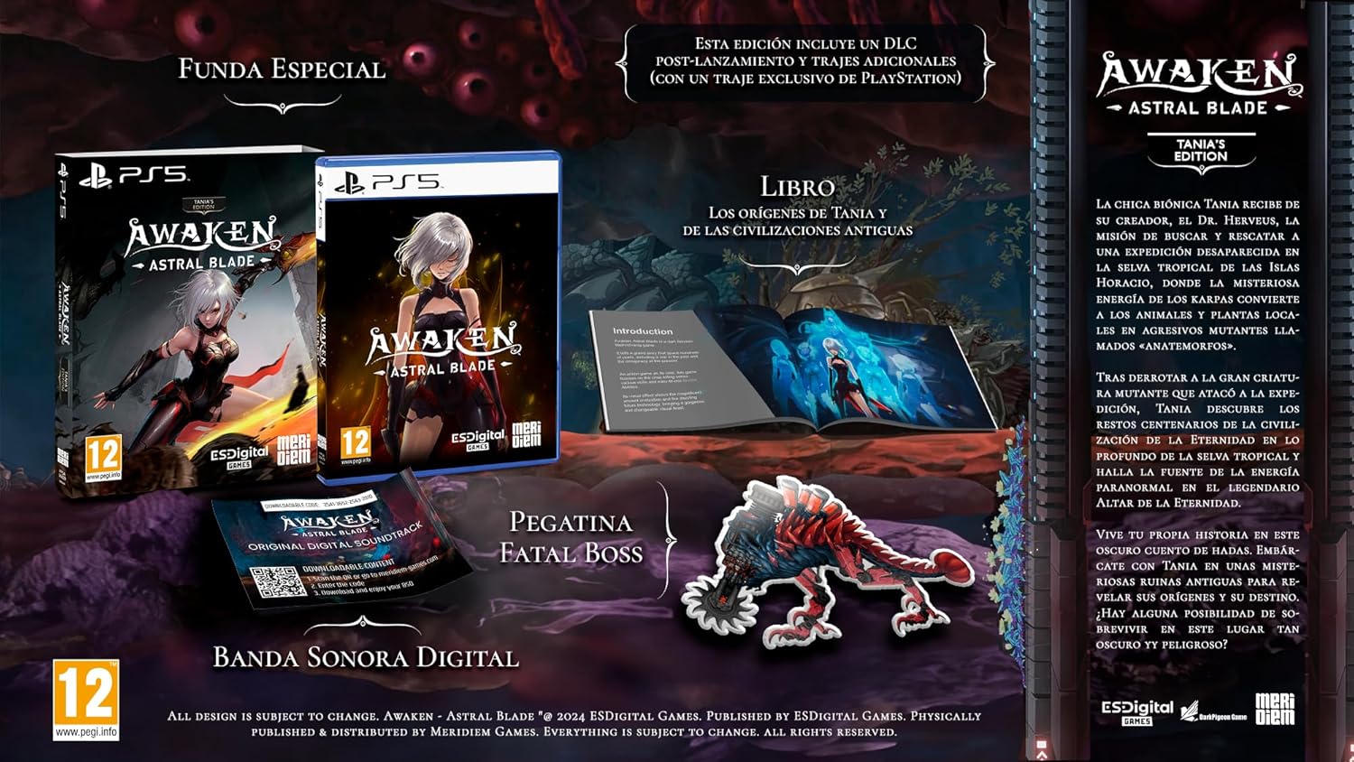 لعبة Awaken - Astral Blade - إصدار تانيا (PS5)