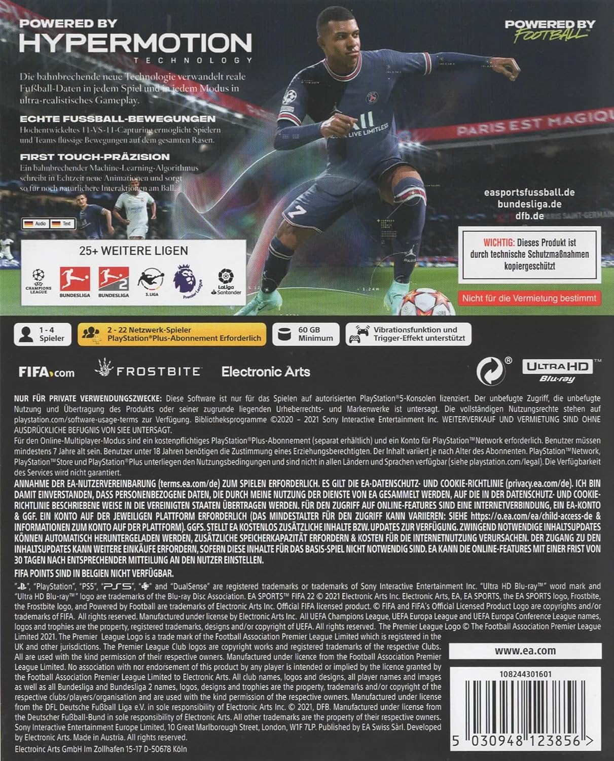 إلكترونيك آرتس سوني فيفا 22 - PS5
