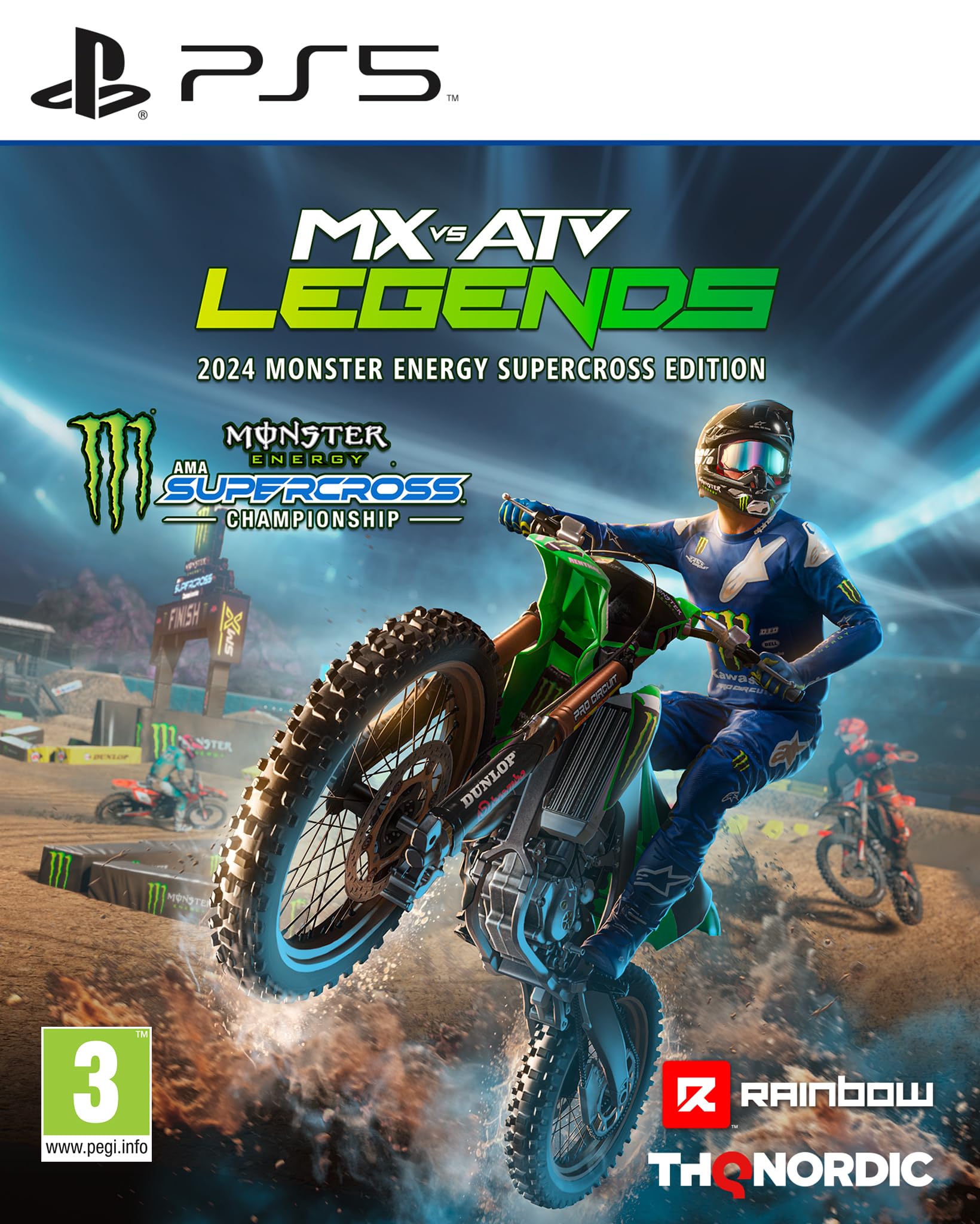 THQ Nordic MX vs ATV Legends - إصدار Monster Energy Supercross لعام 2024 /PS5