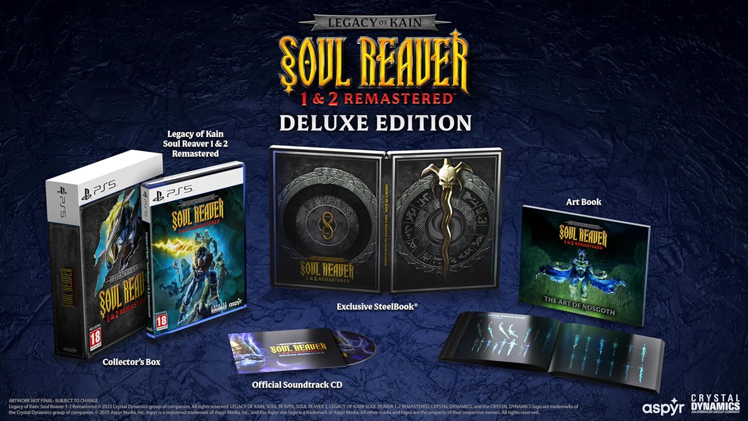 Legacy of Kain: Soul Reaver 1 &amp; 2 Remastered - PS5