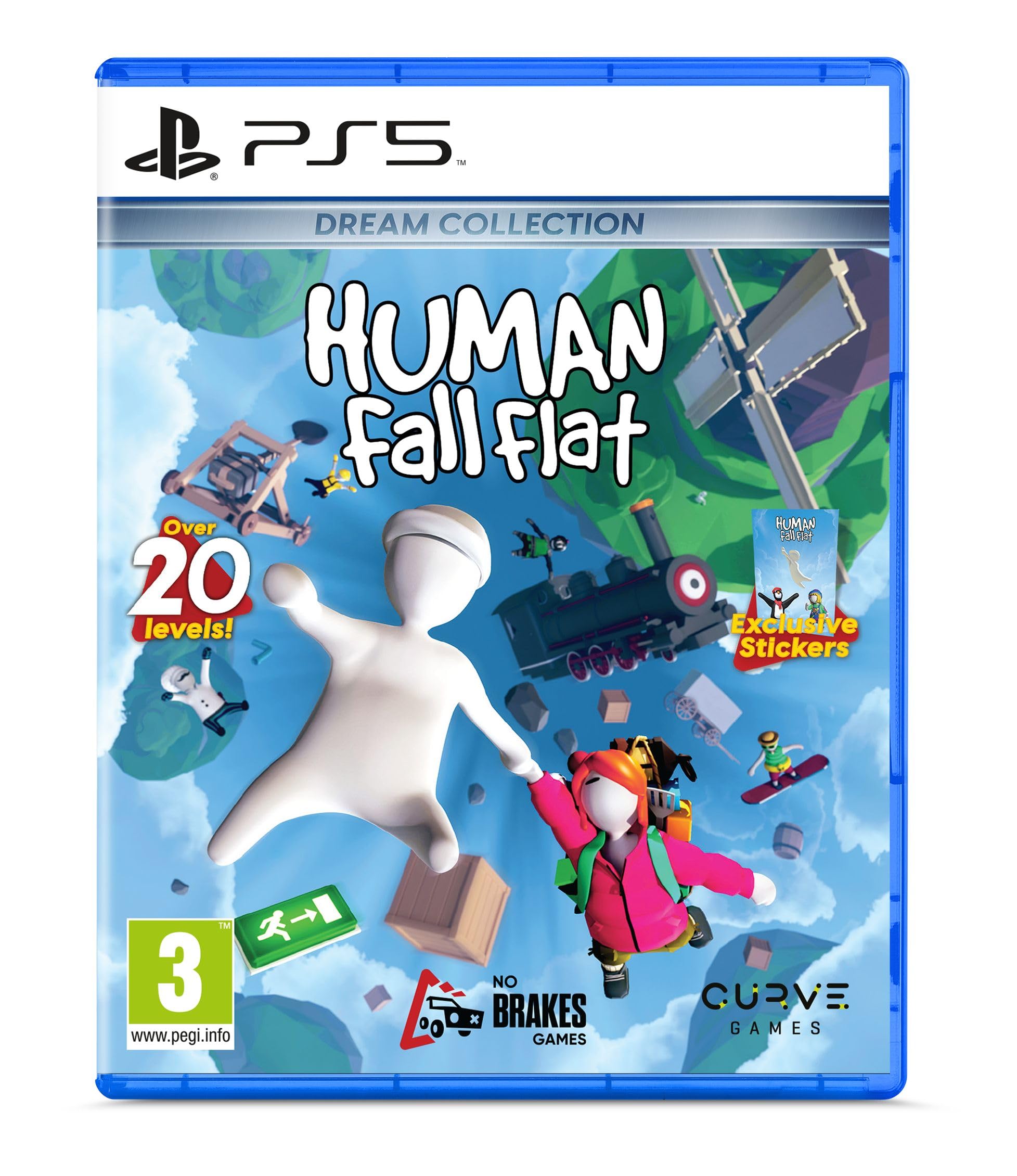 مجموعة أحلام Human Fall Flat - PS5