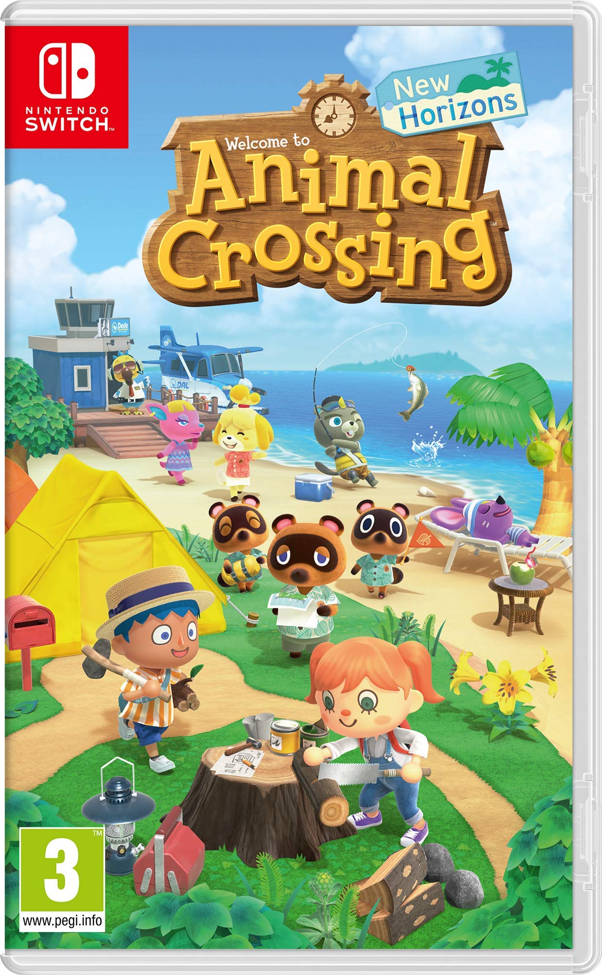 Animal Crossing New Horizons Switch - (النسخة البريطانية)
