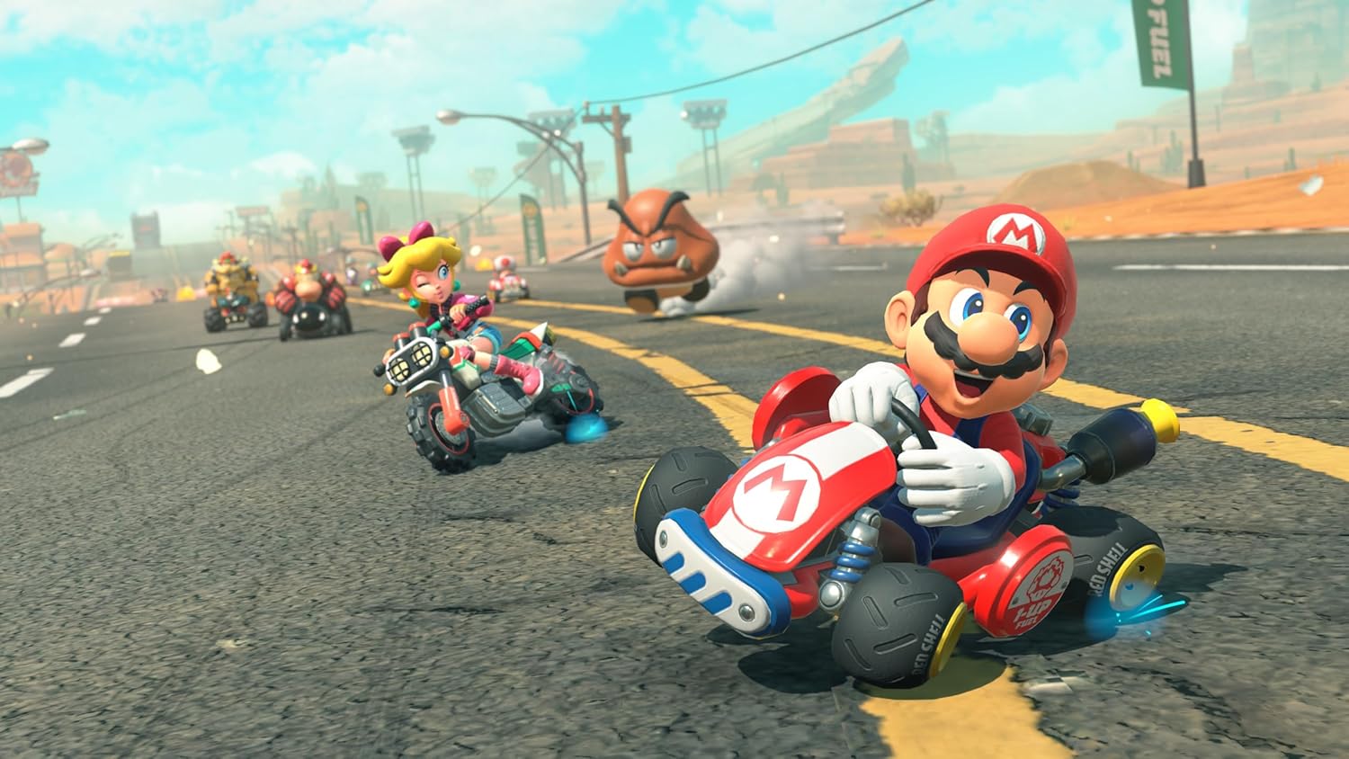 لعبة ماريو كارت وورلد، نينتندو سويتش 2، تصنيف ESRB E