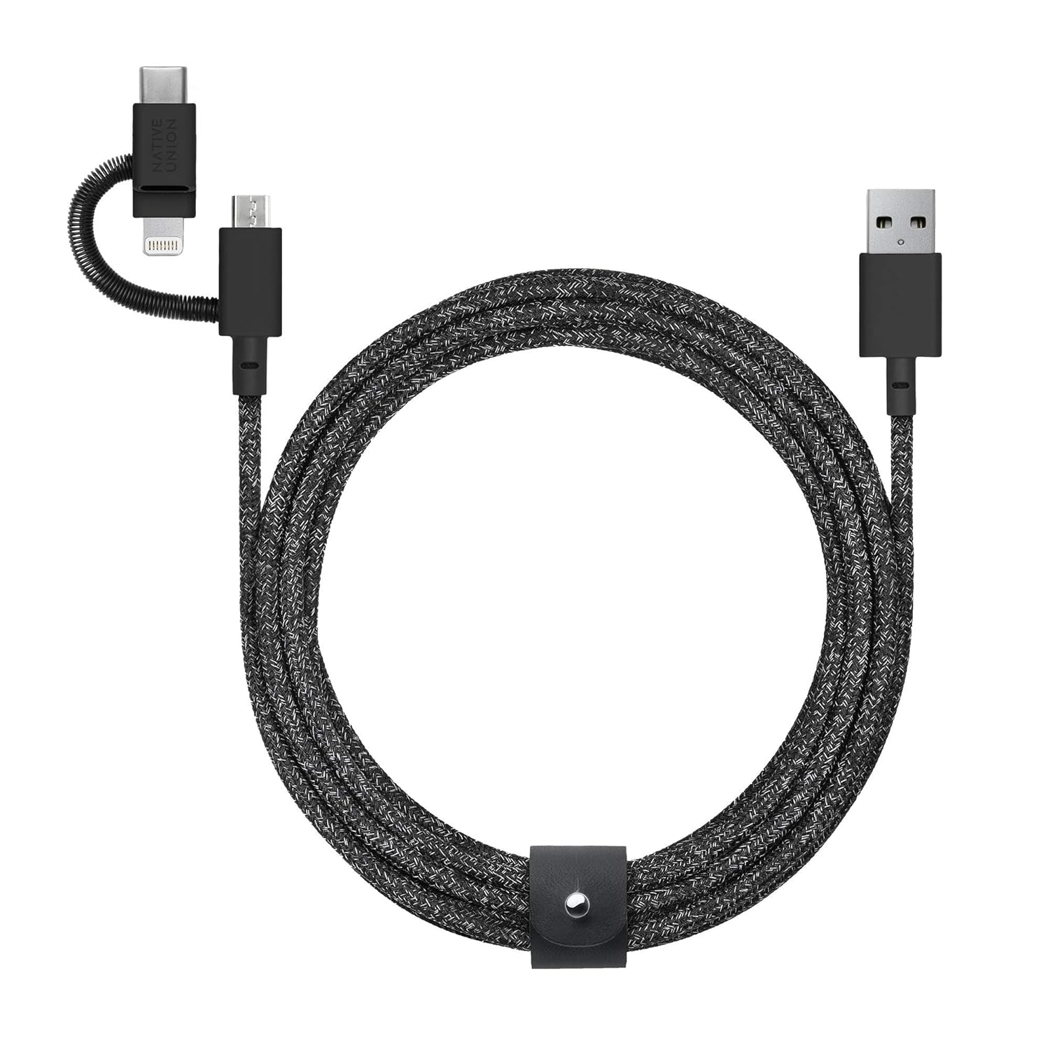 native union belt 2m cable 3 in 1 lightning micro and type c cosmos
