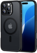 جراب ESR الكلاسيكي الهجين بقفل هالو لهاتف iPhone 16 Pro Max أسود غير لامع