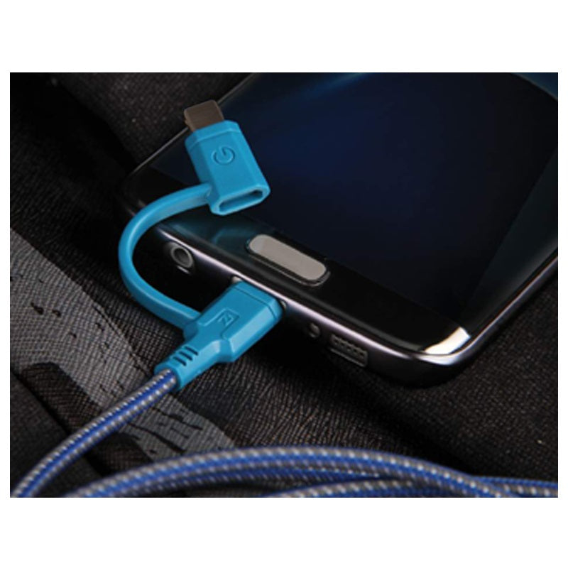 Smartphone (generic) / Type-C / 2-in-1 USB-C + microUSB / 1.5m / Red