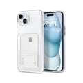 Spigen iPhone 15 (6.1 بوصة) Crystal Slot (شفاف تمامًا)