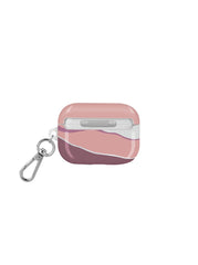 حافظة Uniq Coehl Ciel AirPods Pro - (وردي غروب الشمس)