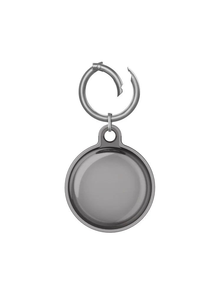 جراب UNIQ Glase لجهاز AirTag - جراب واقٍ شفاف بدرجة وضوح حقيقية - دخاني 