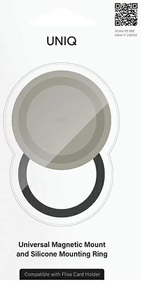 UNIQ FLIXA MAGNETIC MOUNT BASE - FLINT GREY (GREY)