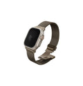 سوار شبكي فولاذي قابل للتعديل ذاتيًا لساعة Apple Watch Uniq Dante Pro مقاس 49/46/45/44 مم - ذهبي 