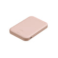 بنك طاقة UNIQ Lyden Lexa 5000mAh مغناطيسي لاسلكي سريع USB-C PD - وردي خدود