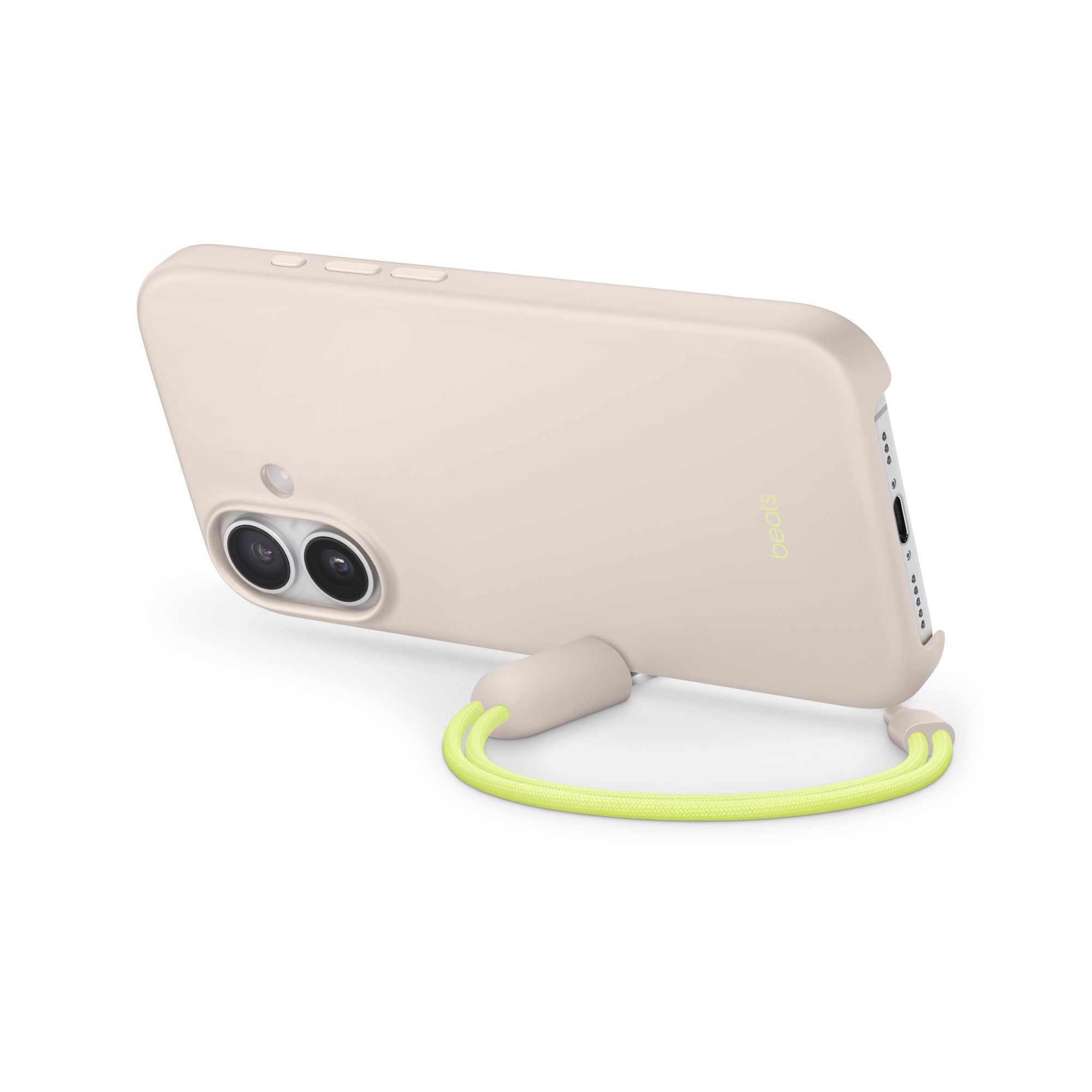 Beats iPhone 17 Kickstand Case with MagSafe and Camera Control – Lime Stone