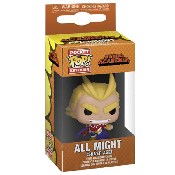 Funko Pop! Keychain: My Hero Academia – All Might (Silver Age)