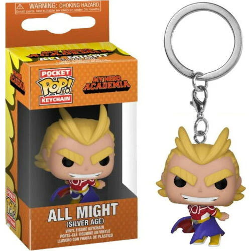 Funko Pop! Keychain: My Hero Academia – All Might (Silver Age)