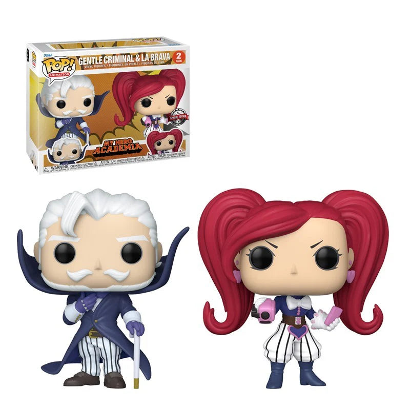 Pop! Animation: My Hero Academia – Gentle Criminal & La Brava 2-Pack (Exclusive)