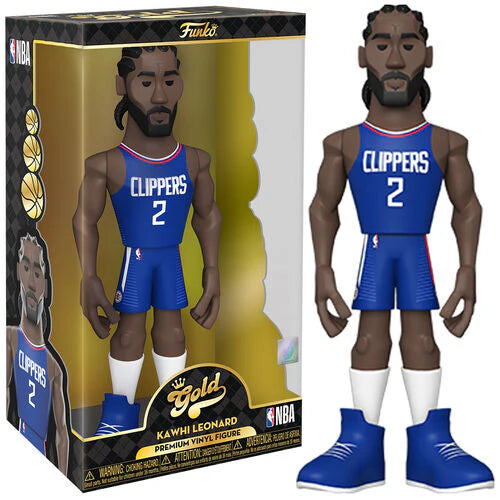 فينيل جولد! NBA: لوس أنجلوس كليبرز - كواي ليونارد (١٢ بوصة) مع تشايس فاريانت (حصريًا)
