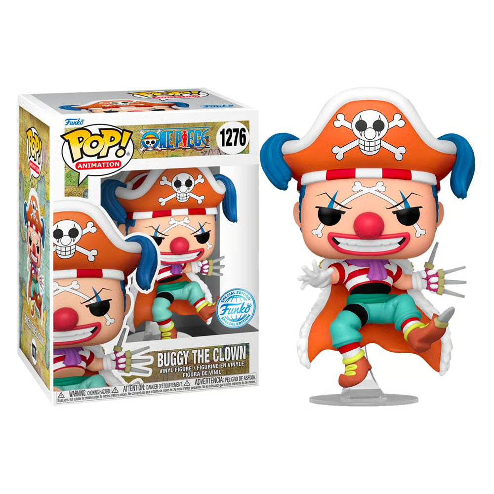 Pop! Animation: One Piece – Buggy the Clown (Exclusive)