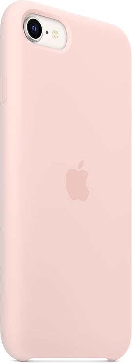 جراب سيليكون من Apple (لجهاز iPhone SE) - وردي طباشيري 