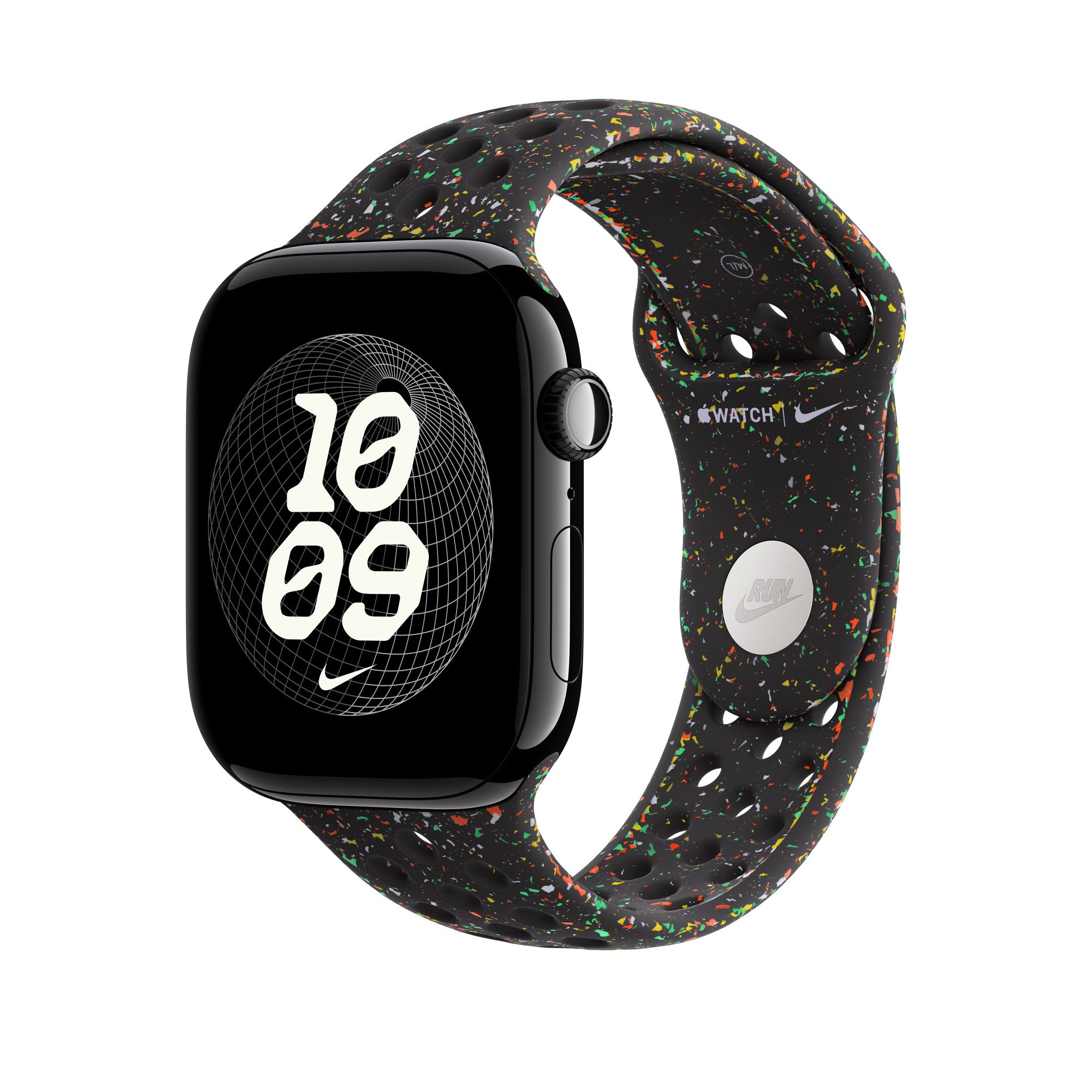 46mm Midnight Black Nike Sport Band - M/L