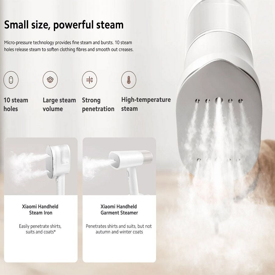 Xiaomi Handheld Steam Iron 150ml 1200W - White