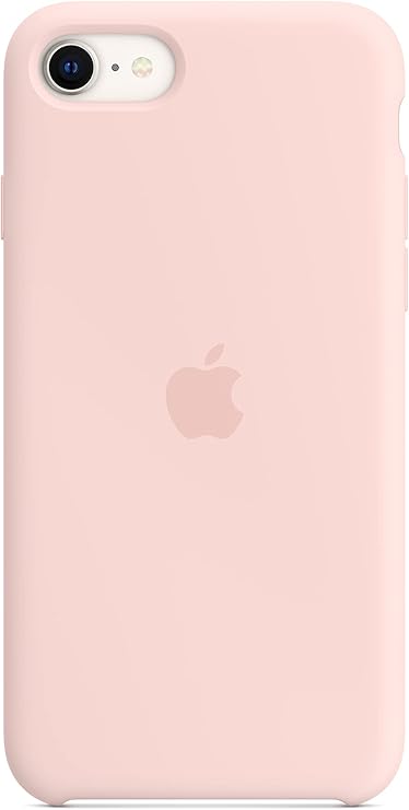 جراب سيليكون من Apple (لجهاز iPhone SE) - وردي طباشيري 