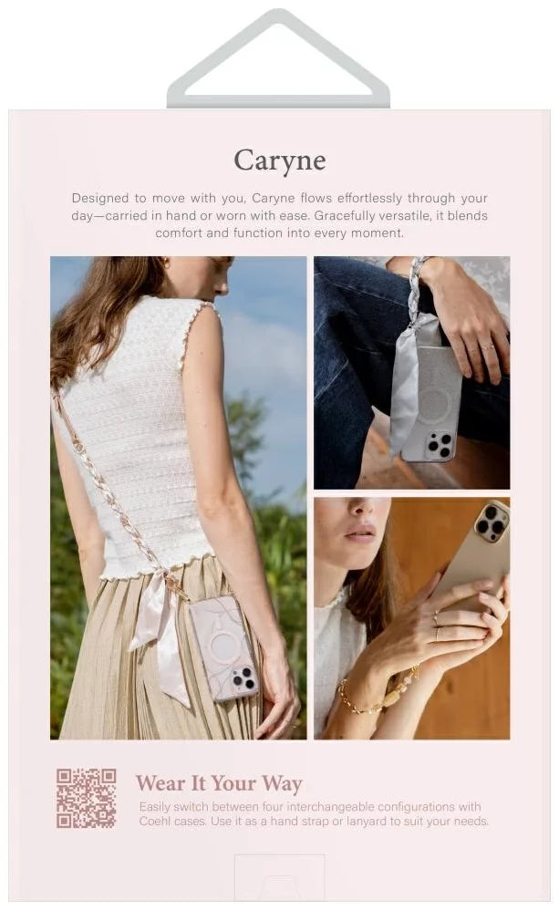 UNIQ Universal 2-in-1 phone lanyard Coehl Caryne dusty nude (UNIQ-CARYNE2IN1-DNUDE)