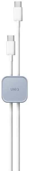 Holder UNIQ Pod self-adhesive cable organizer set of 8 pcs blue (UNIQ-PODBUN-BLUE)