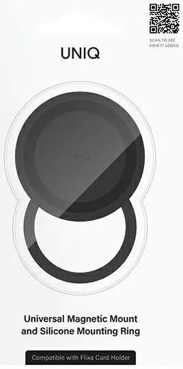 قاعدة تثبيت مغناطيسية UNIQ Flixa، قاعدة تثبيت مغناطيسية سوداء (UNIQ-FLIXAMBASE-JETBLACK)