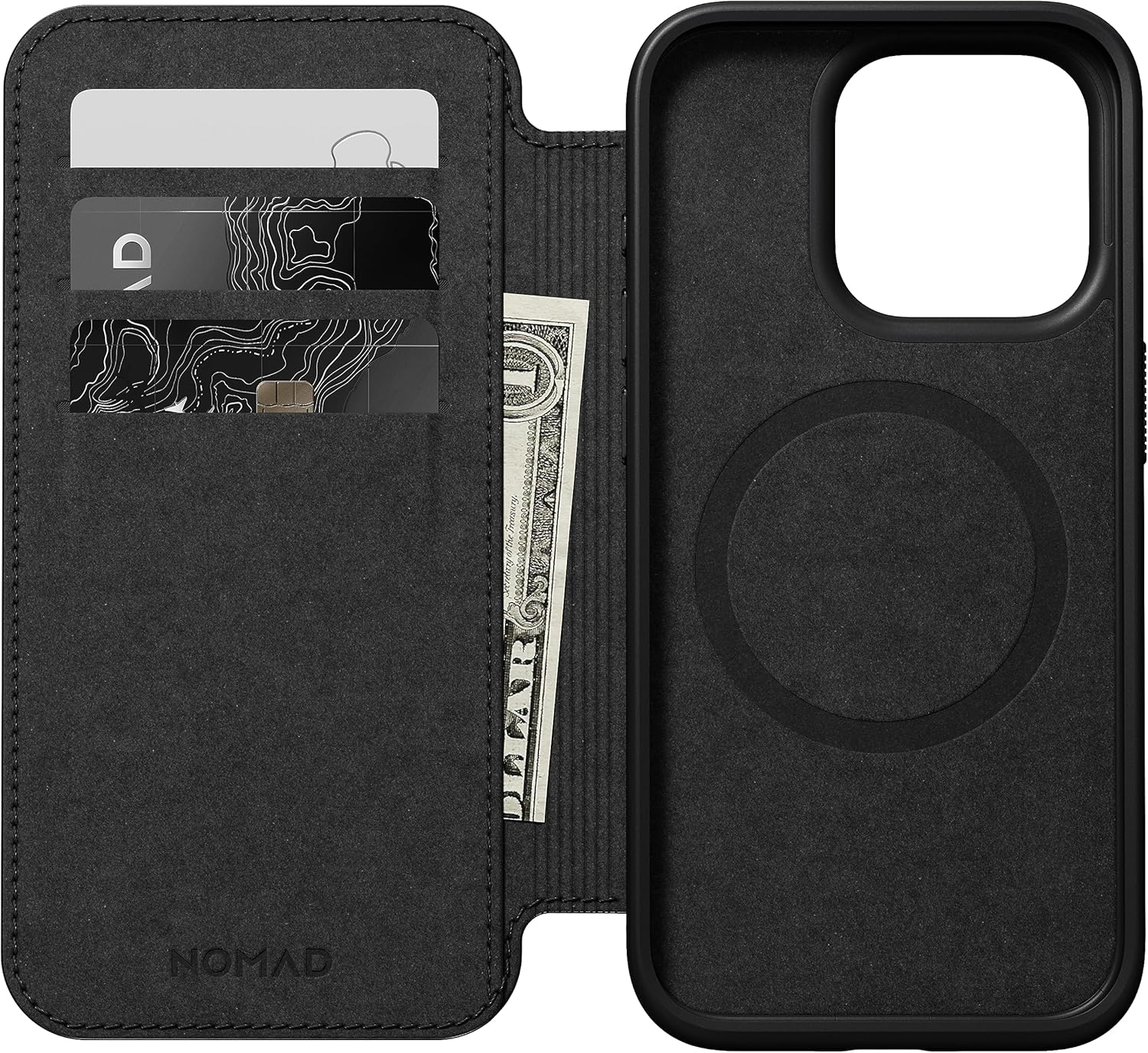 Nomad Modern Leather Folio - iPhone 15 Pro | Engli