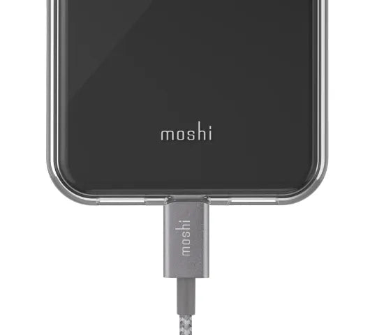 فيتروس لهاتف آيفون X – غطاء حماية شفاف من موشي (شفاف)