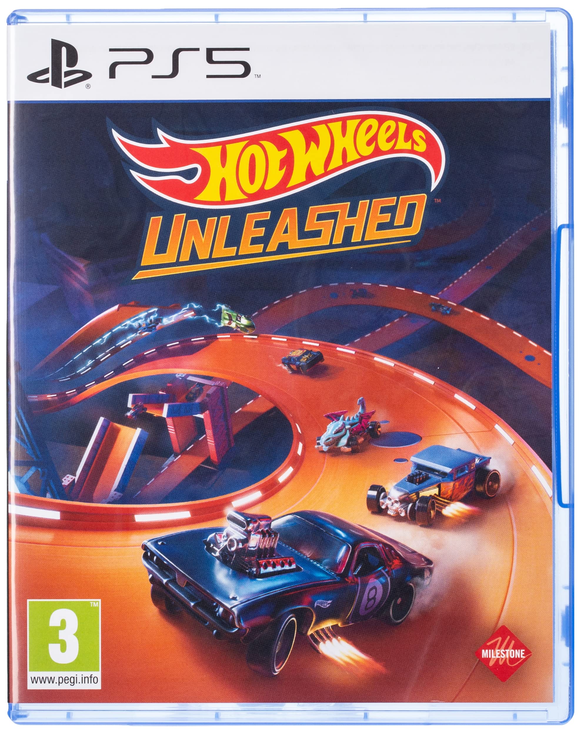 لعبة Milestone HOT WHEELS UNLEASHED (PS5)، كبيرة
