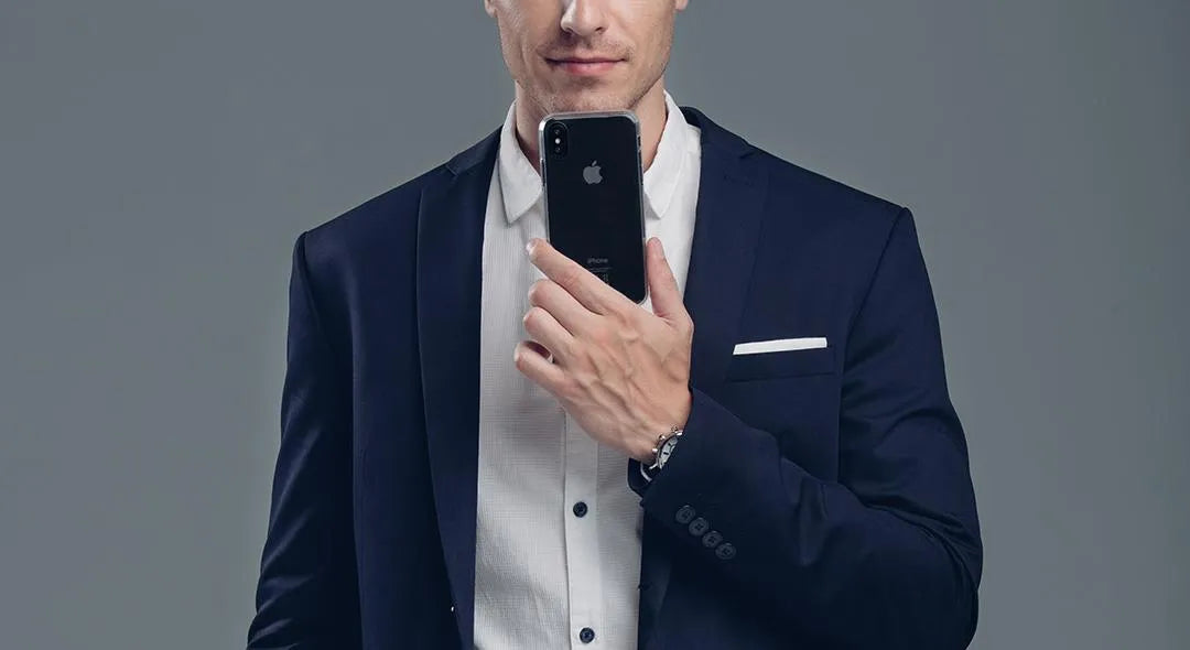 فيتروس لهاتف آيفون X – غطاء حماية شفاف من موشي (شفاف)