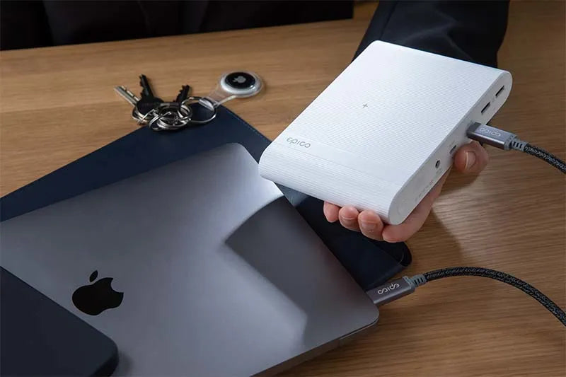 Epico 26800 mAh Multifunctional Laptop Power Bank White