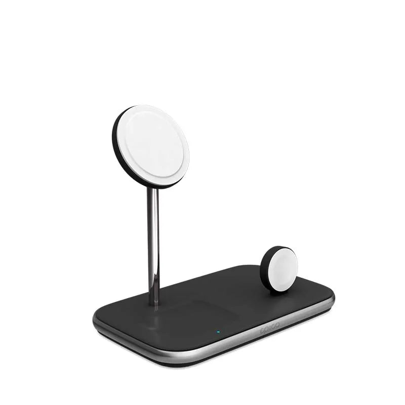 Epico 3IN1 MagSafe Wireless Charger - black