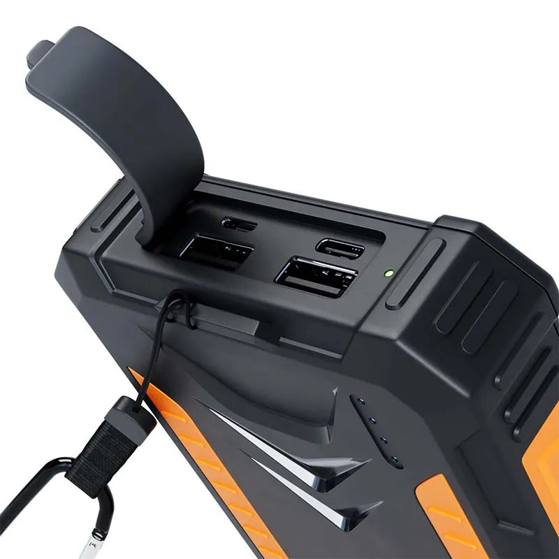 بنك الطاقة الشمسية Spello بسعة 24000 مللي أمبير في الساعة مع الشحن اللاسلكي Qi