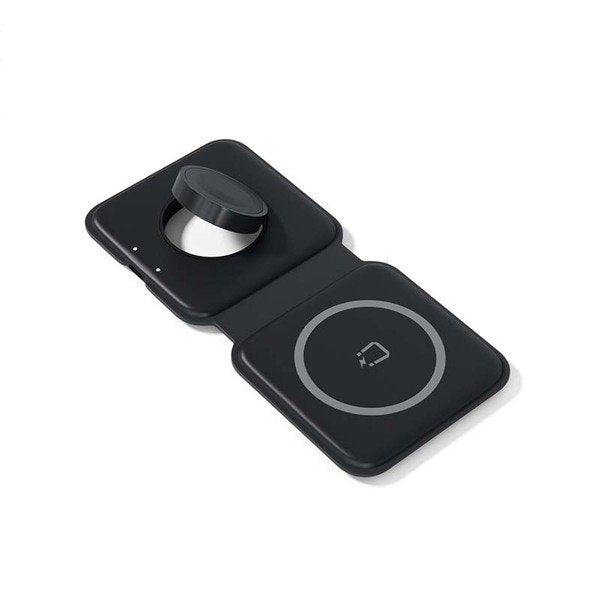Spello 2in1 Portable Wireless Charger - black