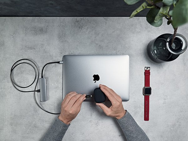 Epico USB Type-C Hub 4K HDMI - Silver/Black