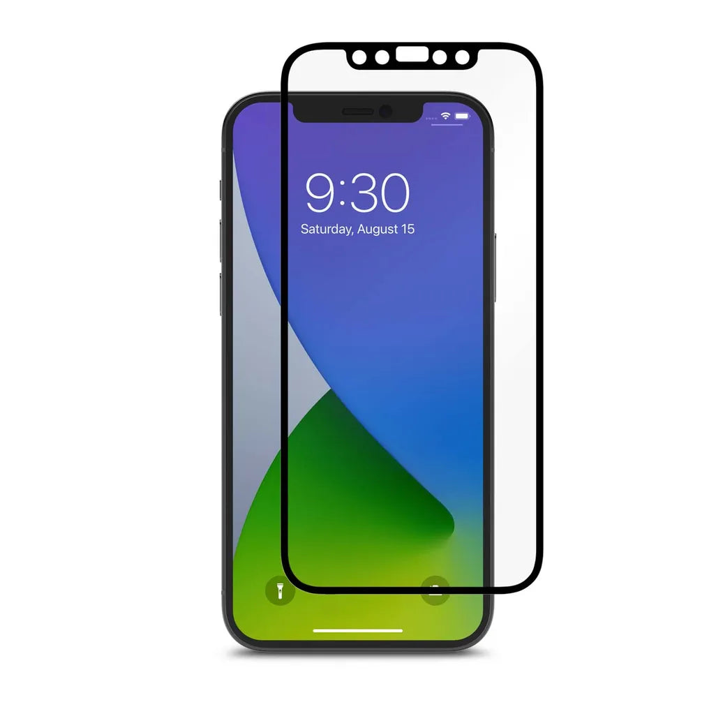 iVisor AG Screen Protector for iPhone 12 Mini – Black (Clear/Matte)