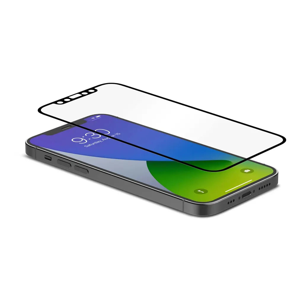 iVisor AG Screen Protector for iPhone 12 Mini – Black (Clear/Matte)