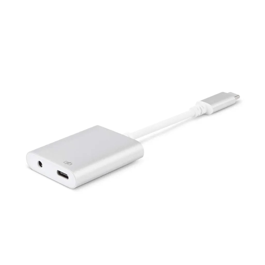 Moshi USB‑C Digital Audio Adapter with Charging Silver