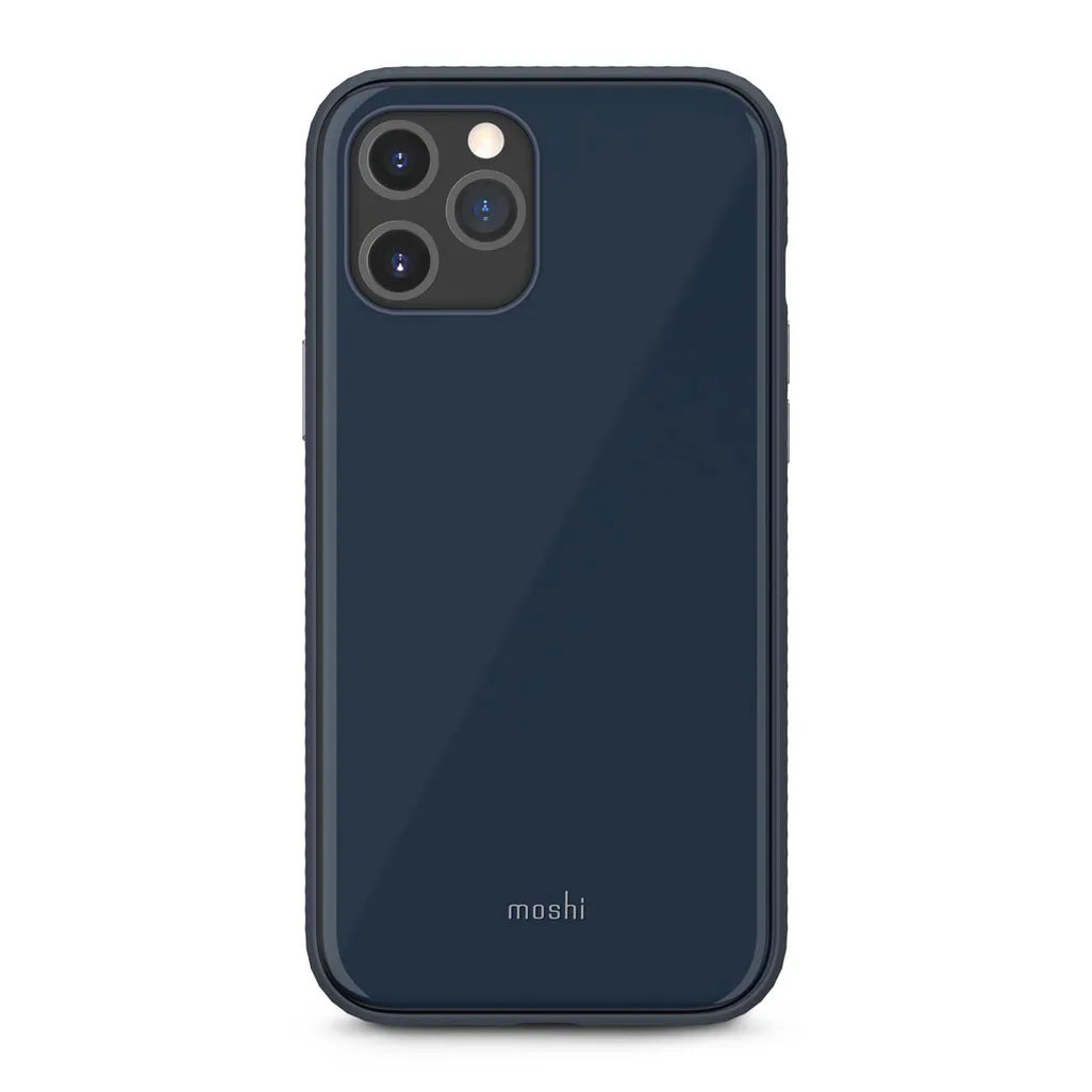 iGlaze Slim Hardshell Case for iPhone 12 / 12 Pro – Midnight Blue
