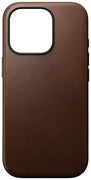 Nomad Modern Leather case, brown - iPhone 16 Pro