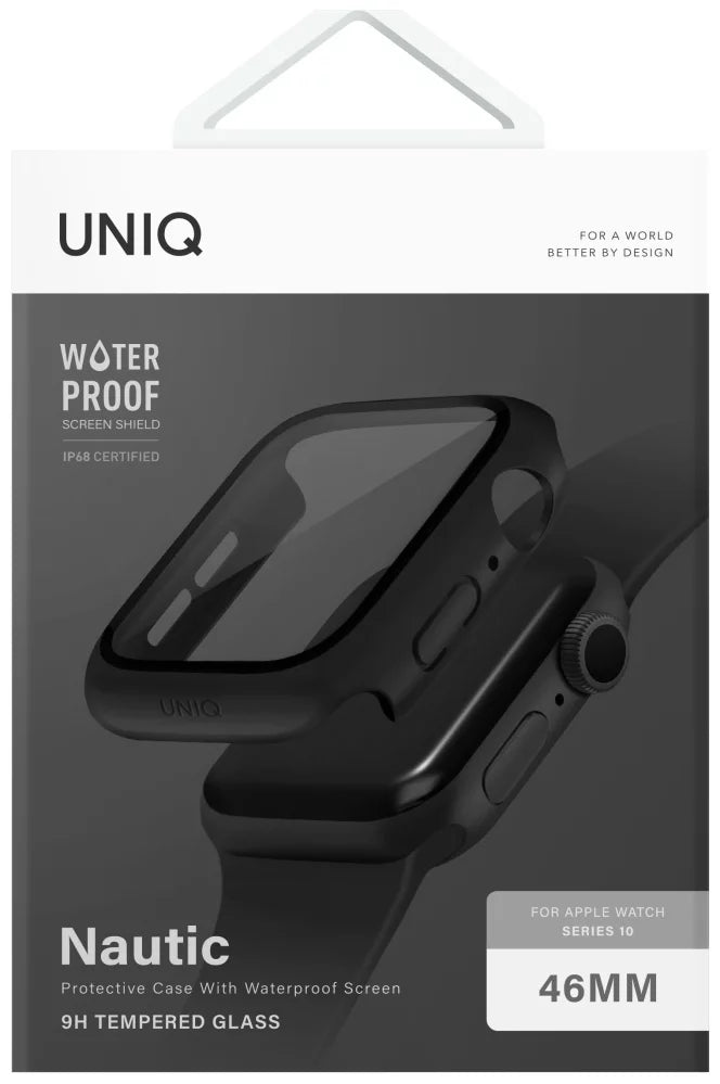 UNIQ Case Nautic for Apple Watch 46mm black (UNIQ-46MM-NAUBLK)