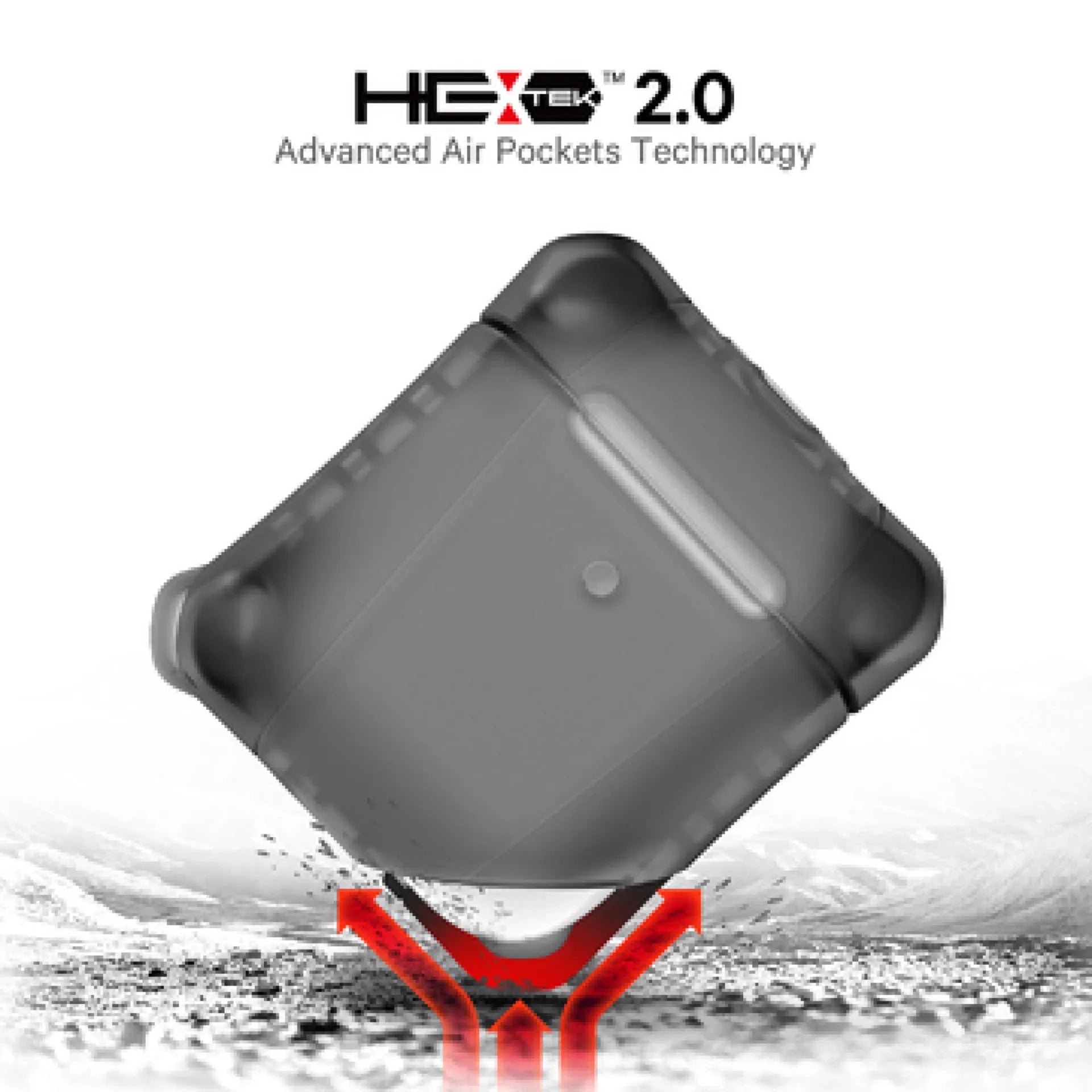 Itskins spectrum frost for airpods black